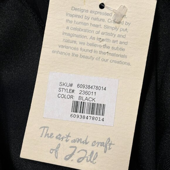 NWT VTG J.JILL High Rise Stretchy Bootcut Trouser Pants in Black SZ 10 - Picture 8 of 10